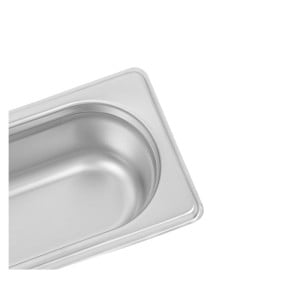 Bac Gastro GN 1/9 Inox - Hĺbka 65 mm - 0,6 L