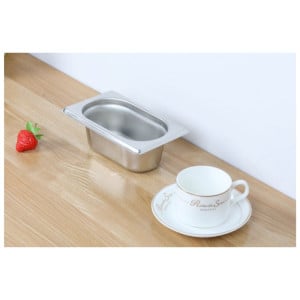 Bac Gastro GN 1/9 Inox - Hĺbka 65 mm - 0,6 L
