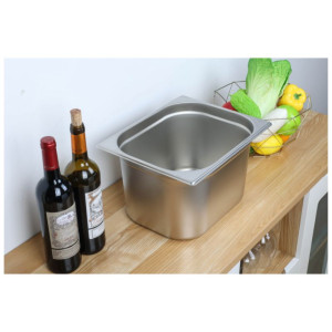 Gastronorm container GN 1/2 - 12.5 L - H 200 mm - Dynasteel