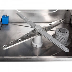 Profesionálna umývačka skla s dávkovačom oplachovacej kvapaliny a čistiaceho prostriedku - 35 x 35 cm - Renovované