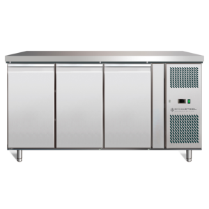 3-Door Refrigerated Table GN1/1 - Depth 700 - Dynasteel