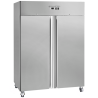 Pozitívna chladnička 1400 L Inox GN 2/1 – 2 dvere