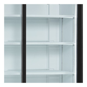 Canopy Refrigerated Display 2 Glass Doors - Ideal for kitchen professionals - TEFCOLD