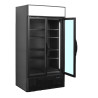 Vitrine Réfrigérée Positive Noire - 2 Portes Vitrées - 524 L TEFCOLD : Elegancia a Výkon pre Profesionálov