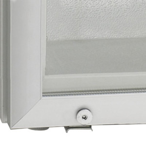 Biely stolný mrazák s 1 sklenenými dverami - 48L TEFCOLD - Ideálny pre profesionálov!