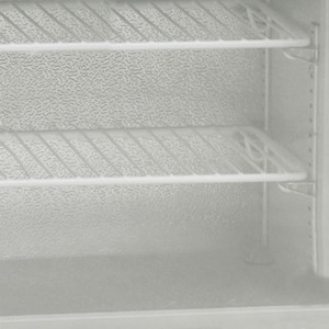 White Table Top Freezer 1 Glass Door - 88 L Tefcold: professional performance and features.