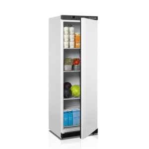 White Positive Refrigerated Cabinet 350 L TEFCOLD - Optimized storage for kitchen professionals