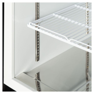 Black Vertical Freezer Showcase - 702 L | TEFCOLD | Ideal for professional catering | Energy saving, glass doors