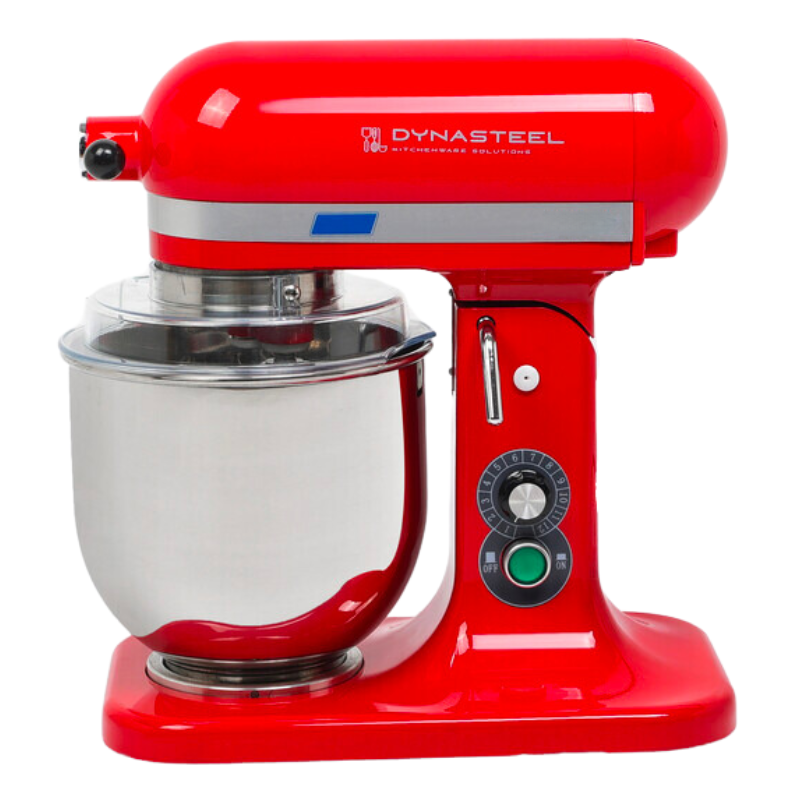 Dynasteel Planetary Mixer - 7 L - Red | Performance and versatility