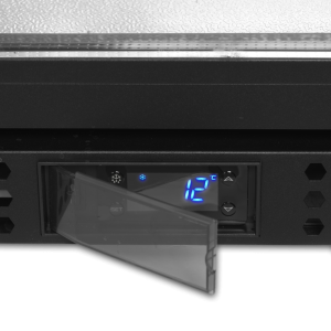 Arrière-Bar Réfrigéré Porte Vitrée - 115 L TEFCOLD : Conservation optimale et design élégant