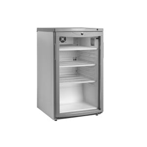 Glazed Beverage Refrigerated Cabinet with Fan - 105 L TEFCOLD: Optimal Storage and Preservation.