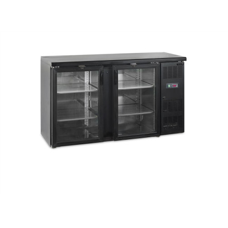 Arrière-Bar Réfrigéré 277L à Portes Vitrées - TEFCOLD : stockage professionnel pratique et efficace