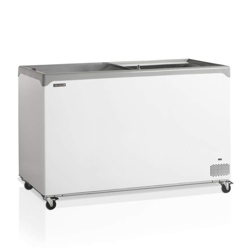 Congélateur Coffre à Glace TEFCOLD Blanc 367 L - Stockage professionnel de produits surgelés