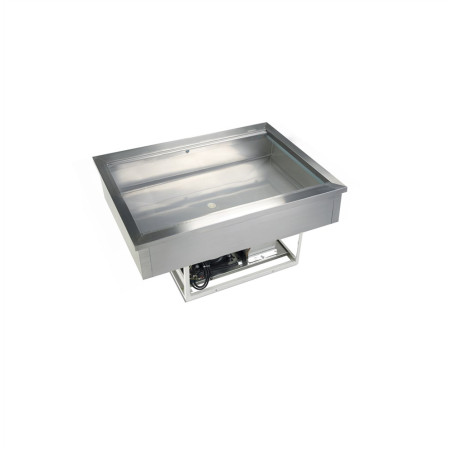 Cuve Réfrigérée Statique Inox TEFCOLD GN1/1 - 68 L