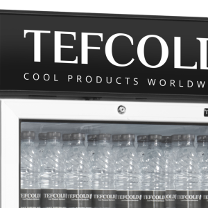 TEFCOLD 1 Glass Door Beverage Refrigerator 347L: Elegance and Performance