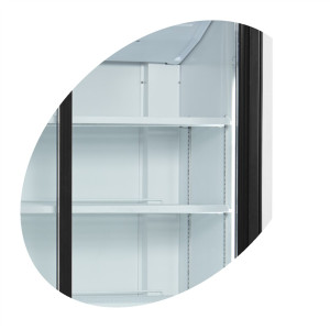 Refrigerated Beverage Cabinet 2 Sliding Glass Doors - 540 L TEFCOLD