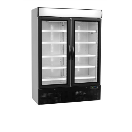 Armoire Réfrigérée 2 Portes Vitrées Blanc - 1079 L TEFCOLD NC5000G