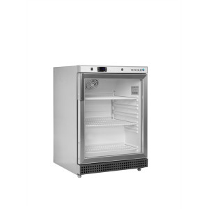 Armoire Réfrigérée Positive Vitrée Inox 119L TEFCOLD UR200SG