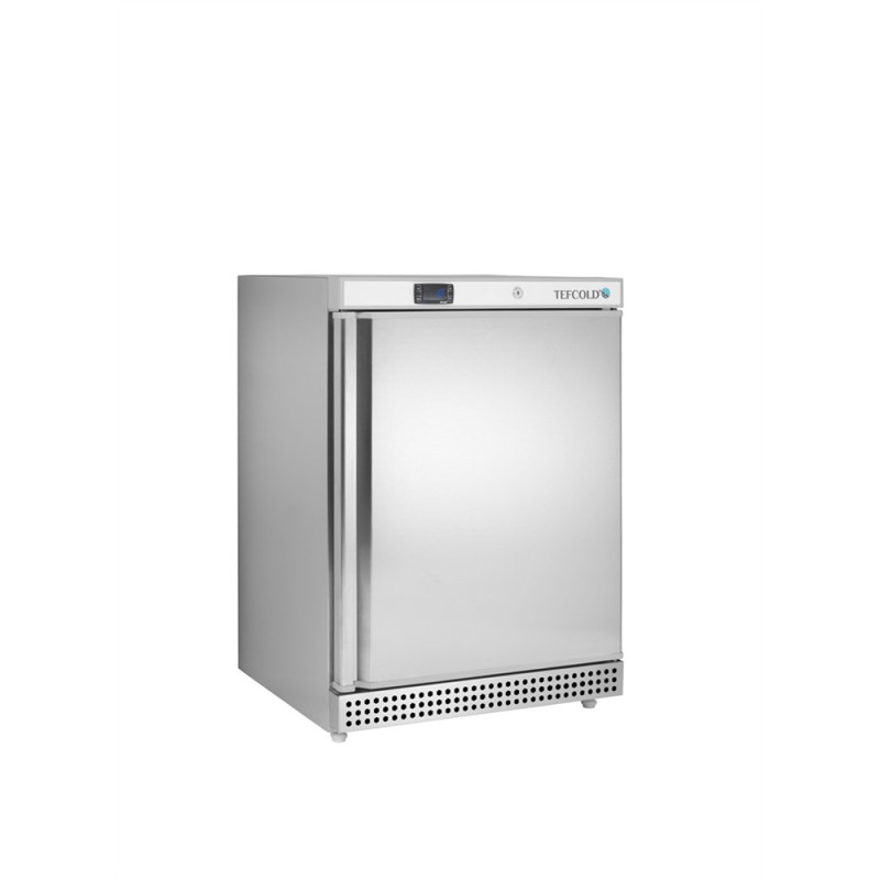 Negative Stainless Steel Refrigerated Cabinet 120 L TEFCOLD UF200S - Professional Quality.