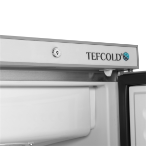 Negatívna chladnička z nehrdzavejúcej ocele 120 L TEFCOLD UF200S - Profesionálna kvalita.