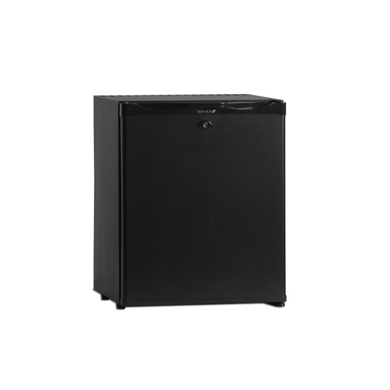 Mini Frigo de Bar Noir TEFCOLD - 27 L avec Porte Pleine