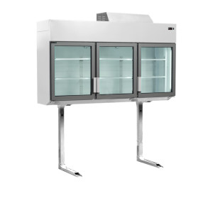 Wall Cabinet Freezer White 545L - TEFCOLD Supermarket