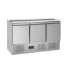 Refrigerated Saladette GN 1/1 Stainless Steel 3 Doors 368 L TEFCOLD