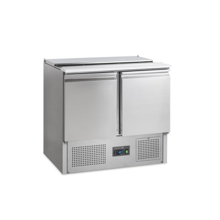 Saladette chladená pozitívna GN 1/1 nerez 230L TEFCOLD - 2 Dvere