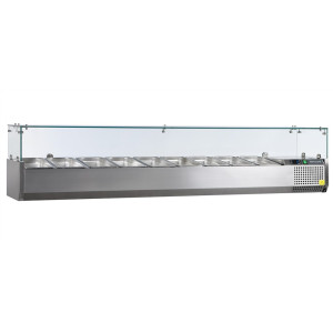 Saladette à Poser - Statique - 10 GN 1/4 - 52 L - TEFCOLD