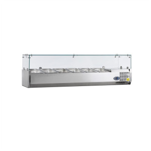 Saladette à Poser - Statique - 6 GN 1/3 - 42,6 L - TEFCOLD