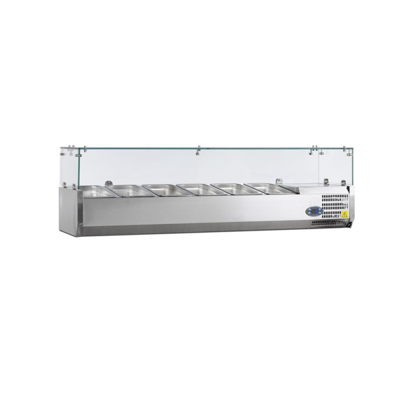 Saladette to Place - Static - 6 GN 1/3 - 42.6 L - TEFCOLD