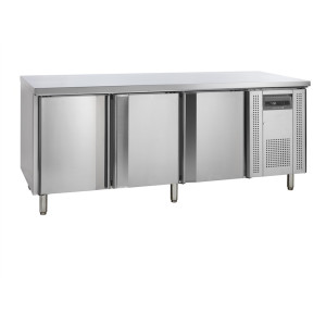 Stainless Steel Pastry Counter 3 Doors - 565 L | TEFCOLD BK310 | Quality and Performance