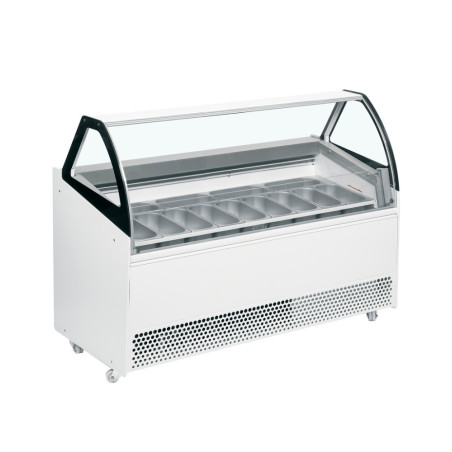 TEFCOLD Ventilated Display Freezer - Easy storage, LED lighting