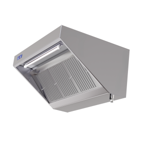 Wall-mounted Snack Hood 1400 with Motor and LED Dynasteel