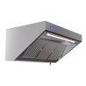 Wall-mounted Snack Hood 1400 with Motor and LED Dynasteel