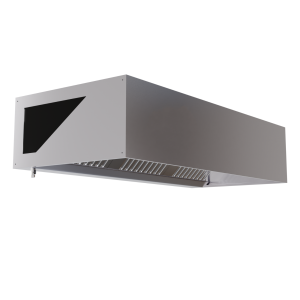 Hotte cubique professionnelle avec LED et sans moteur - Dynasteel