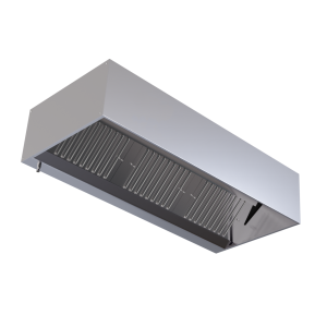 Cubic Hood 1100 LED Without Motor - Length 1600 Dynasteel