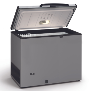 Congélateur Coffre Aspect Inox et Couvercle Inox - 290 L TENSAI