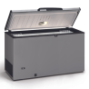 Chest Freezer Stainless Steel Finish and Stainless Steel Lid - 430 L