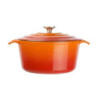 Cocotte Ronde Orange Vogue 3,2 L en Fonte