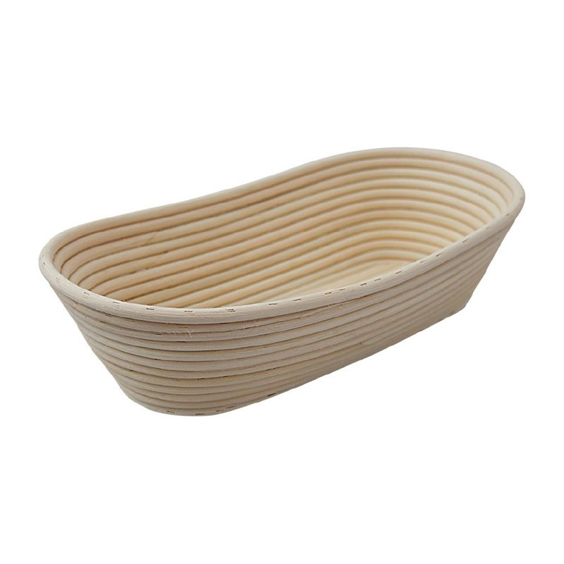 Oval Bread Banneton - 1.5 Kg in Natural Rattan