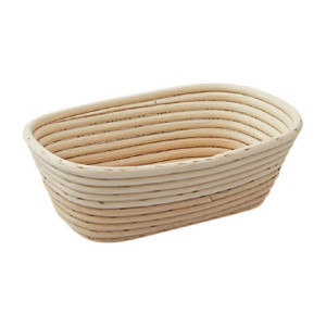 Long Oval Bread Mold 500 g Schneider - Natural rattan and optimal rising