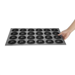 Non-stick Muffin Tray - 24 Aluminum Molds Vogue