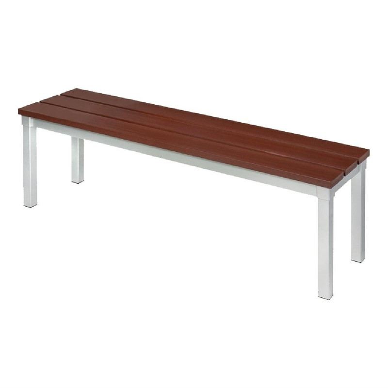 Banc Extérieur Imitation Bois de Noyer 1050 mm Gopak CK814