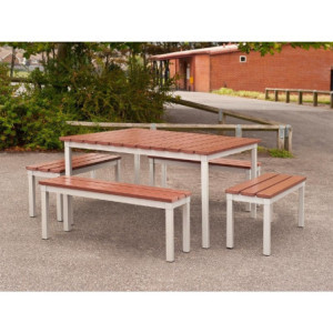 Banc Exteriér Imitácia Dreva z Orecha 1050 mm Gopak CK814
