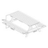 Elegant and sturdy 1.5m wooden picnic table