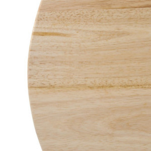 Plateau de Table Rond Bois Naturel 600 mm Bolero DY738 - Essentiel Cuisine professionnelle