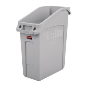 Kôš Slim Jim Rubbermaid 49L sivý - Praktický a odolný