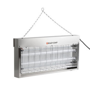 LED 20W Brushed Stainless Steel Insect Killer - Eazyzap: Efficient professional solution