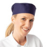 Blue Kitchen Skull Cap Whites Chefs Clothing A204 - Comfort and Style Stand out in the Kitchen!